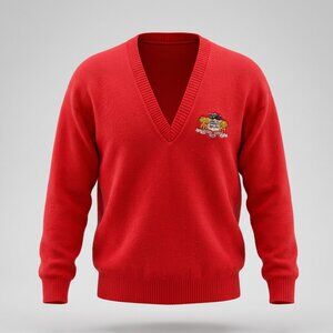 Safari Club Sweater "Out Of Africa" Collection Men Large Made in  Kenya V Neck